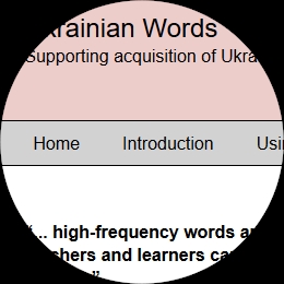 Ukrainian Words